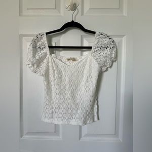 Eyelet Top